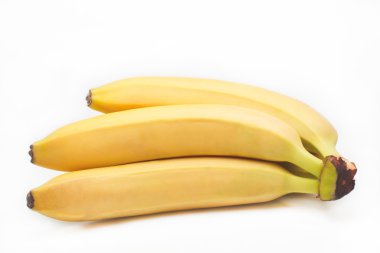 Bunch of bananas isolated  clipart