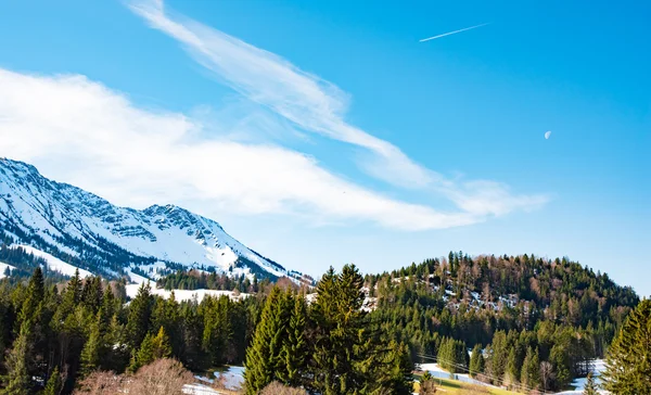 Incredibile paesaggio montano in Baviera — Foto Stock