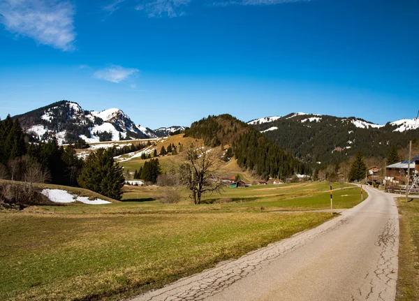 Peisaj montan minunat în Bavaria — Fotografie, imagine de stoc