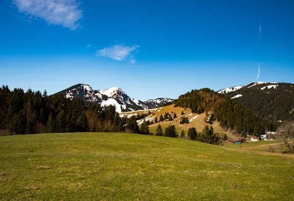 Maravilhosa paisagem de montanha na Baviera — Fotografia de Stock