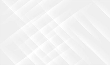 Parlak çizgileri olan zarif beyaz bir arka plan. Parlak beyaz ışıklı iş geçmişi. Vektör illüstrasyonunu kavramsallaştır