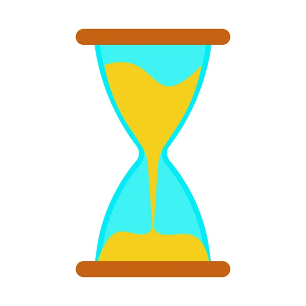 Hourglass Ρολόι Εικονογράφηση Διάνυσμα Σύμβολο Ρολόι Sand Hourglass Αντίστροφη Μέτρηση — Διανυσματικό Αρχείο