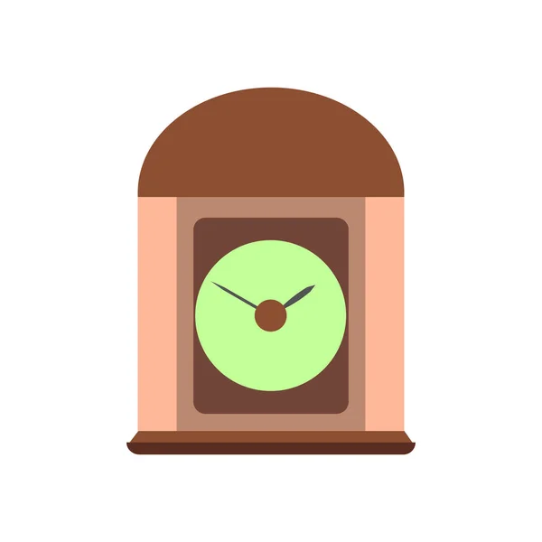 ヴィンテージクロック時間ベクトルは白い顔の時計を隔離した レトロ時計イラストコンセプトカウントダウン古典的なエレガントなアイコン時計 ヴィンテージ高齢者の機械的な壁の要素アラームホーム 家のためのエレガントなオブジェクト — ストックベクタ