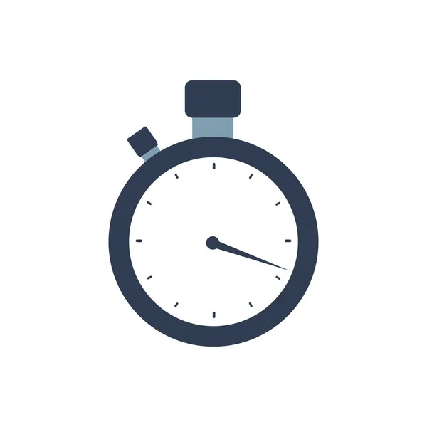 Годинник Годинника Символ Швидкості Векторної Піктограми Таймер Секундоміра Спортивної Ілюстрації — стоковий вектор