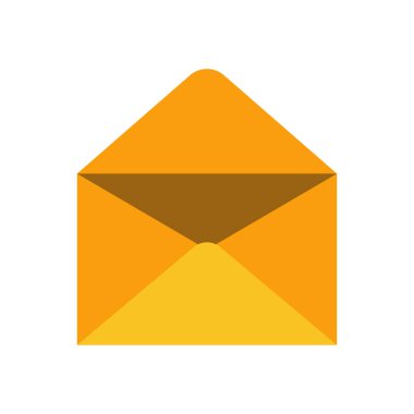 Zarflı posta kağıdı iletişimi beyaz harf mesajını izole etti. İş zarfları posta ikonu postane illüstrasyon vektörü. Posta posta işareti elementi. Elektronik e- posta bilgi simgesi