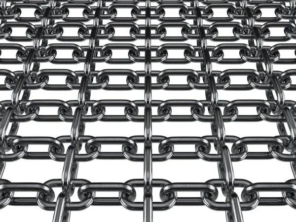 Metal chain illustration — Stock Photo, Image