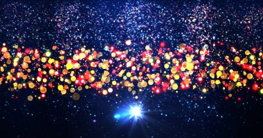 Ödül müzik programı bg, kazananlar ve adaylar açıklanıyor. Zarif, zarif, ışıltılı parçacıklar altın renkli peri tozu kamera deklanşörüyle yavaşça toza dönüşüyor. Paparazziler anı yakalıyor