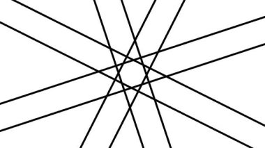 Kareler ve köşegenler oluşturan, uyum, düzen ve görsel tasarımın temelini temsil eden kesişen çizgilerin oluşturduğu bir ızgara.