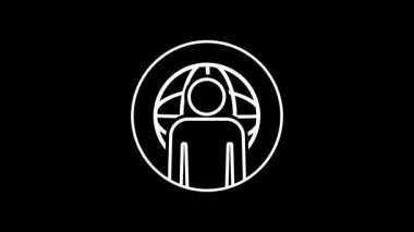 Aidiyeti, işbirliği ruhunu, ortak kimliği ve bireyler arasında toplu bir amaca yönelik anlamlı bağlılığı simgeleyen birleşik bir topluluk çemberi sergiliyor.