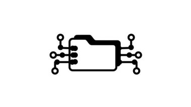 Bağlı teknoloji ağları arasında pürüzsüz veri akışını destekleyen verimli bilgi hareketini vurgulayan küresel düğümler aracılığıyla bağlı güvenli bir dijital dizin görüntüler.