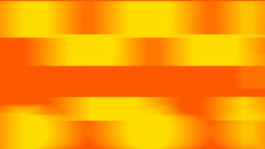 Turuncu ve sarı soyut şekiller hızlı bir yatay hareketle birlikte bulanıklaşır. Bu da yüksek hız ya da alevli bir günbatımı parlaklığını gösterir.