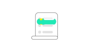 Etkileşimli bir liste, mobil bir uygulama içerisindeki belirli tercihlerin veya ayarların seçimini göstermek için etkinleştirilen bir geçiş anahtarını gösterir