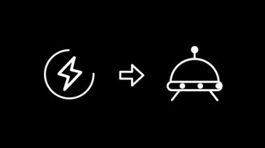 Gelecekteki ulaşım ya da tanımlanamayan uçan nesnelere enerji sağlama kavramı insanlığın ileri itiş ve uzay yolculuğu arayışını temsil etmektedir.