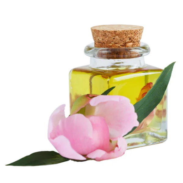 Aromatisches oder parfümiertes Öl, isoliert — Stockfoto