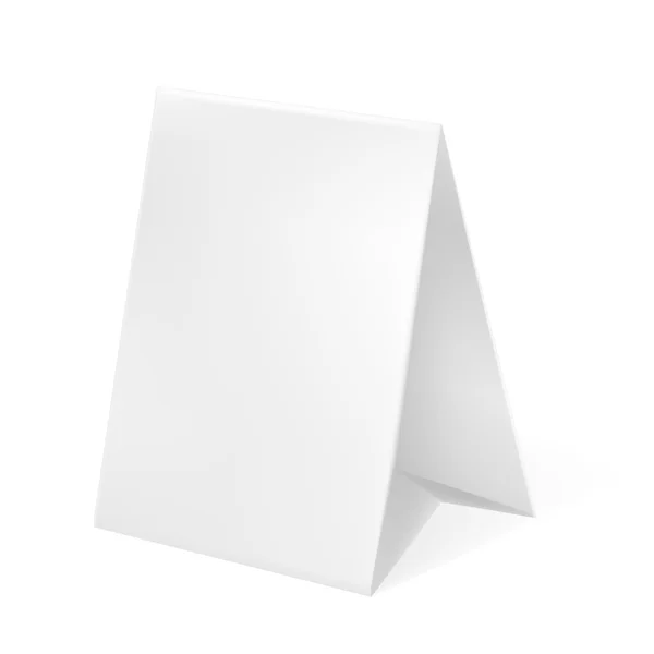 White gray POS POI Outdoor 3D Marketing/Advertising — Stockvector