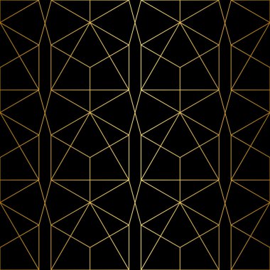 Altın doku. Kesintisiz geometrik desen.