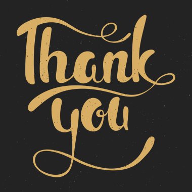 Teşekkür ederim yazı. El yazılı teşekkür ederim poster. Modern el 