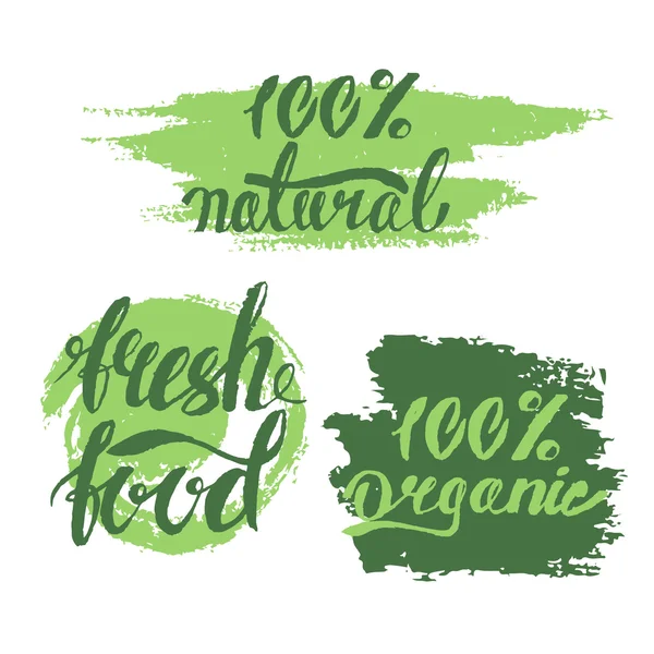 Kabarcıklar, çıkartmalar, Etiketler, dizi ile metin Etiketler. Organik gıda b