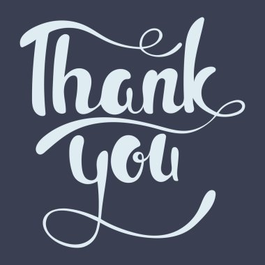 Teşekkür ederim yazı. El yazılı teşekkür ederim poster. Modern el 