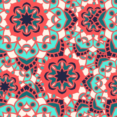 Sorunsuz yuvarlak süsleme desen. Islam, Arapça, Indian, Osmanlı 