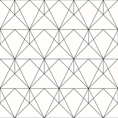 Kesintisiz geometrik desen. Vektör seamless modeli. Geometrik b
