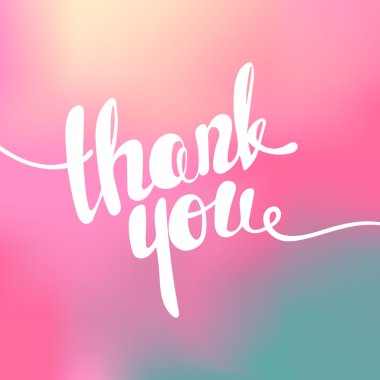 Teşekkür ederim yazı. El yazılı teşekkür ederim poster. Modern el 