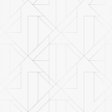 Gümüş doku. Kusursuz geometrik desen. Gümüş arka plan. Vektör kusursuz desen. Eşkenar dörtgen ve düğümlerle Geometrik arkaplan. Soyut geometrik desen.