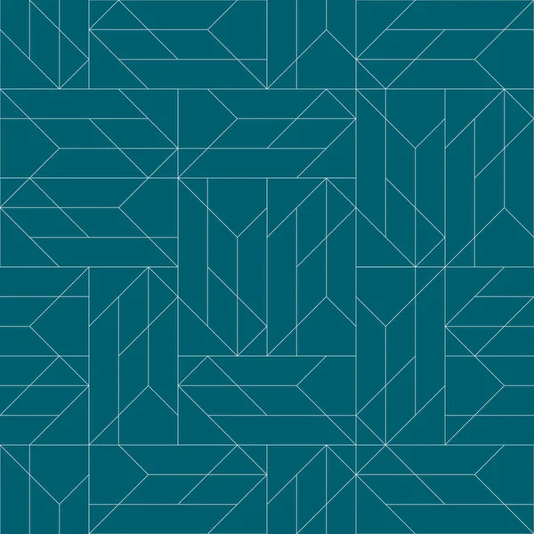 Yeşil arka planda kusursuz geometrik desen. Vektör kusursuz desen. Eşkenar dörtgen ve düğümlerle Geometrik arkaplan. Soyut geometrik desen.