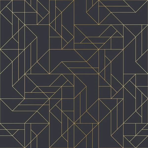 Altın doku. Kesintisiz geometrik desen. Altın arka plan. Vektör seamless modeli. Rhombus ve düğümleri ile geometrik arka plan. Soyut geometrik desen.