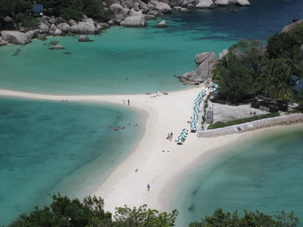 Bec de plage : trois plages en une — Photo