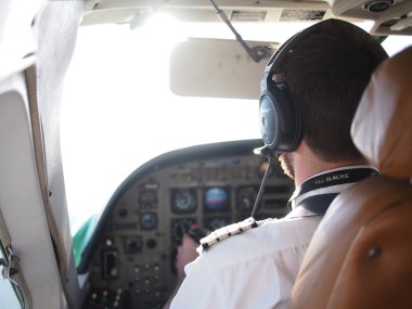 Pervaneli uçak pilotu