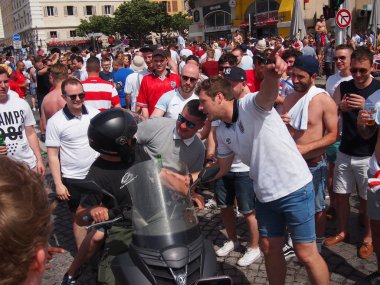 İngiltere fanlar Marsilya