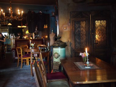 Yahudi Restoran Vintage iç