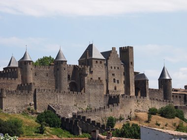 Yaz kalede Carcassonne