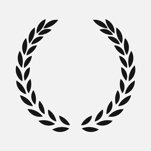 Icon laurel wreath — Stock Vector