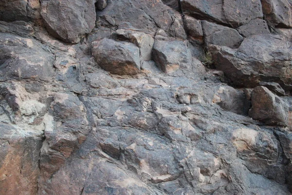Mısırın dağlarından Musa 'nın dağlarından taşlarla yapılmış taş dokusu. — Stok fotoğraf