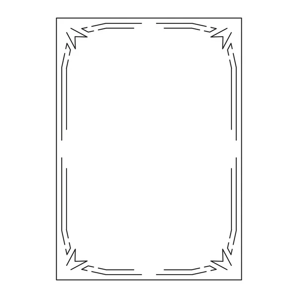 Immagine Cornice Ornamentale Decorativa Design Originale Idea Vostro Disegno — Foto Stock