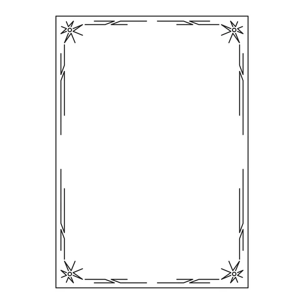 Image Decorative Ornamental Frame Original Design Idea Your Design — Stock Photo, Image