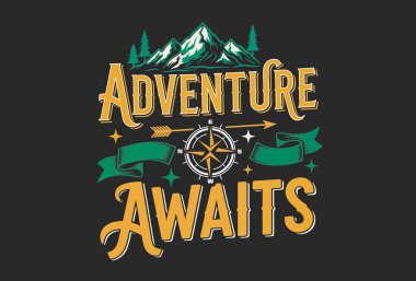 Bir sonraki yolculuğunuzda görkemli dağların, klasik bir pusulanın ve ebedi yeşil ağaçların yer aldığı bu büyüleyici 