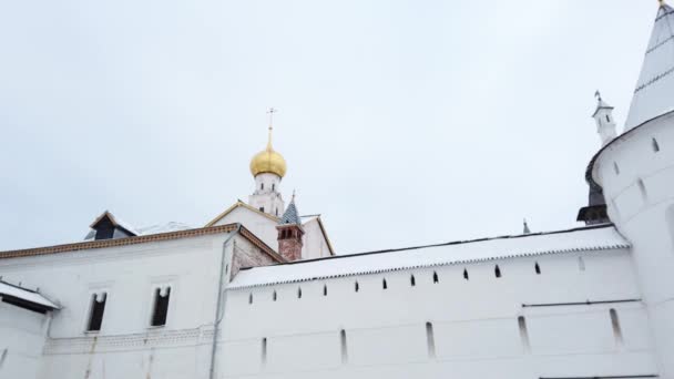 Catedral Asunción Santísima Virgen María Rostov — Vídeos de Stock