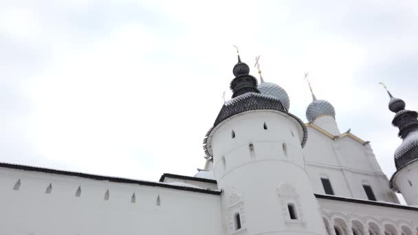 Καθεδρικός Ναός Της Κοιμήσεως Της Θεοτόκου Στο Ροστόφ — Αρχείο Βίντεο