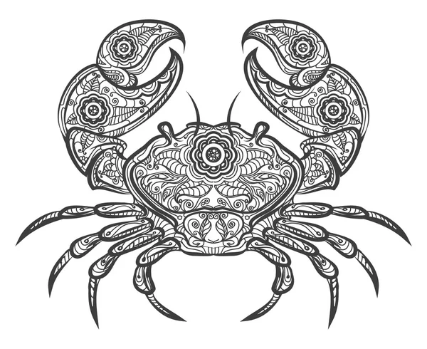 Tribal Crab Tattoo Vector Images over 210
