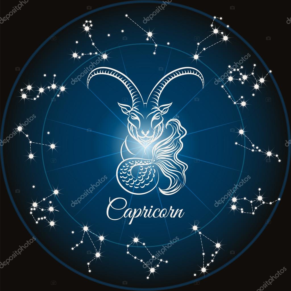 Zodiac capricorn sign Stock Vector Image by ©vectortatu 112851606