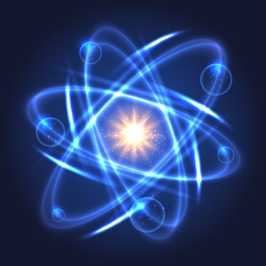 Parlayan nükleer atom modeli