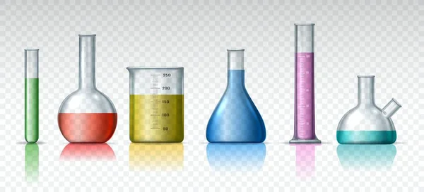 Equipamento de tecnologia química isolada —  Vetores de Stock