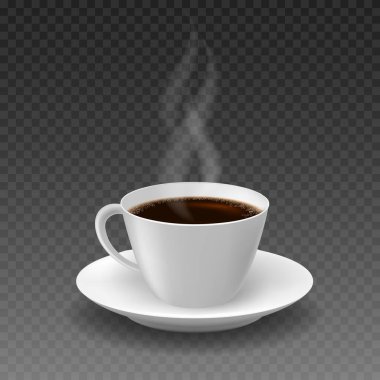 Gerçekçi sabah kahvesi.