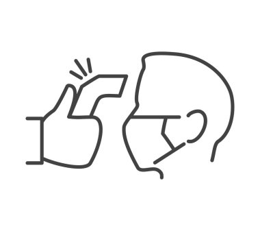 Hastane humması sensör simgesi