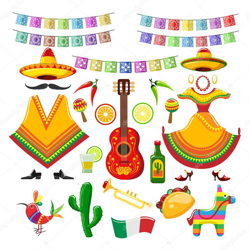 Mexican party decorations