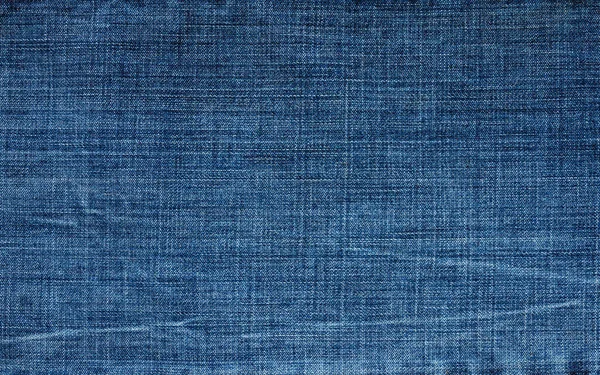 Textura Denim Azul Escuro Focando Centro Moldura — Fotografia de Stock