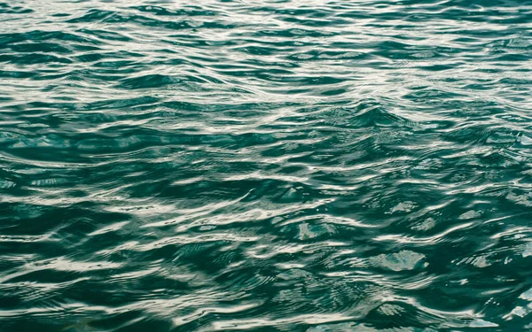Морська Поверхня Дрібними Хвилями Абстрактний Художній Фон Морську Тему Вибіркове — стокове фото